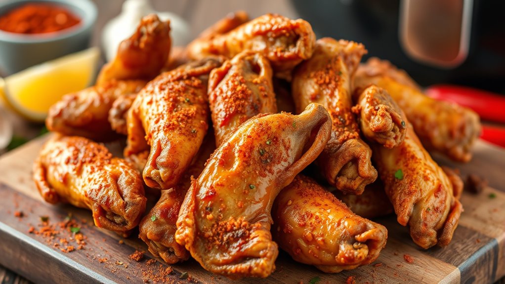 top dry rub wings