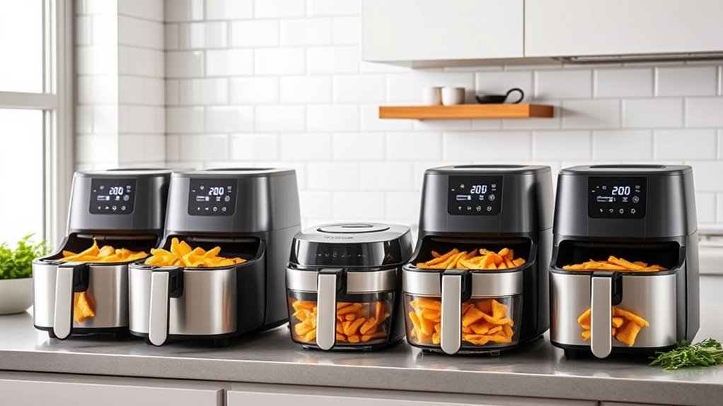 top dual basket air fryers