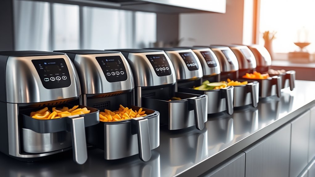 top dual basket air fryers