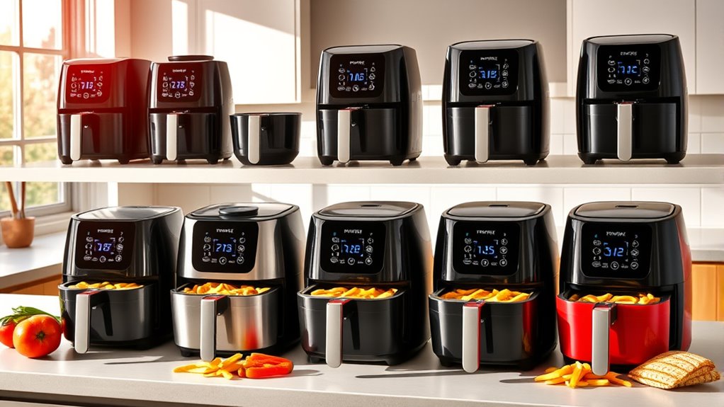 top dual basket air fryers
