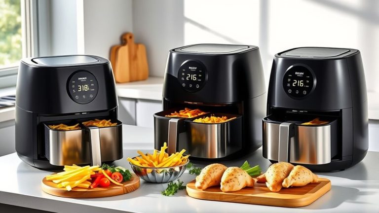 top dual basket air fryers