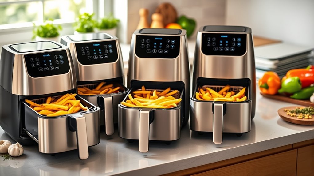 top dual basket air fryers