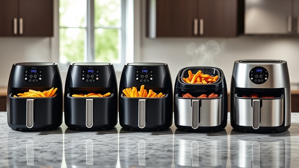 top dual basket air fryers