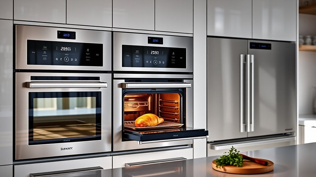 top dual wall oven air fryers