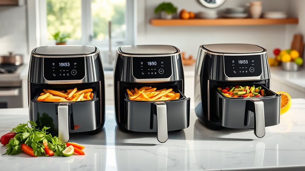 top dual zone air fryers