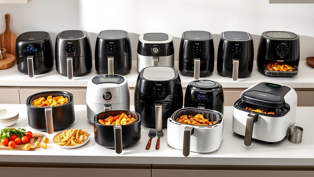 top easy clean air fryers