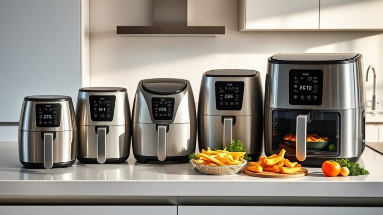 top family air fryer sizes