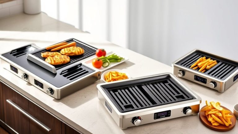 top flat grills with air fryer