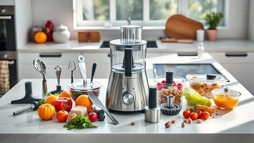 top food processor accessories