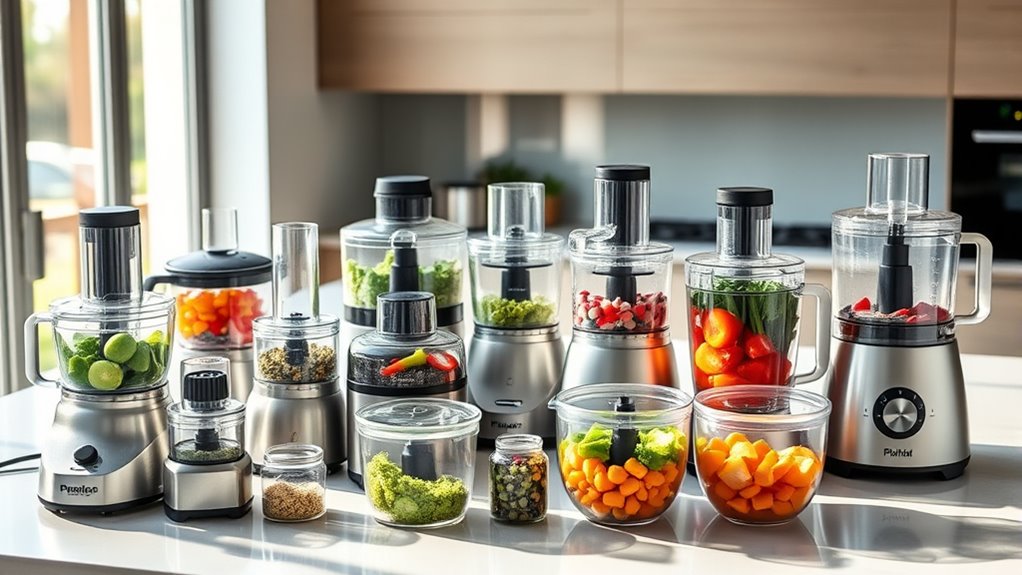 top food processor sizes