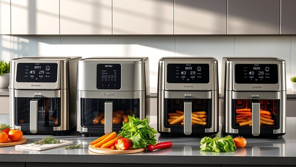 top french door air fryers