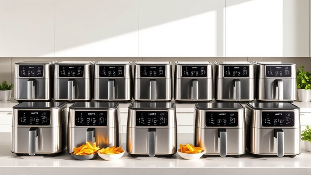 top french door air fryers