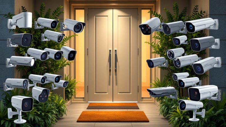 top front door cameras