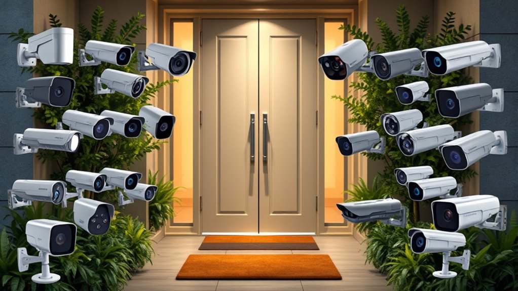 top front door cameras