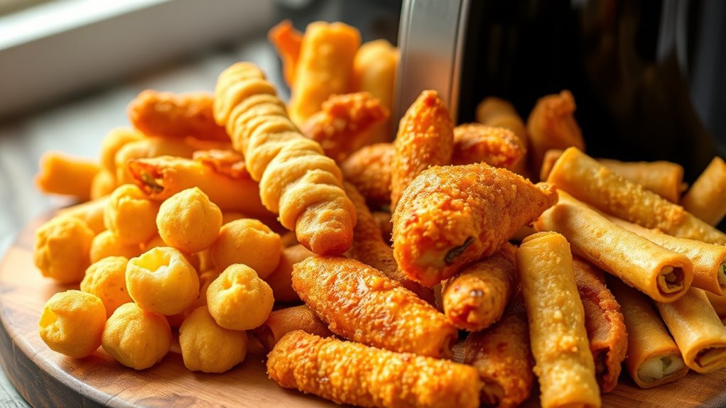 top frozen fryer snacks