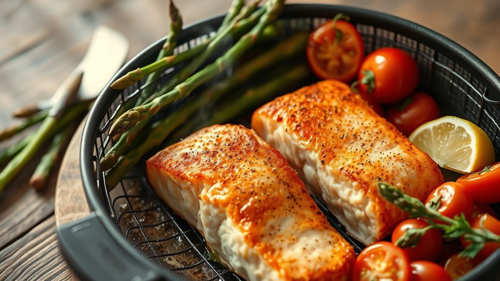 top frozen salmon air fryer recipes