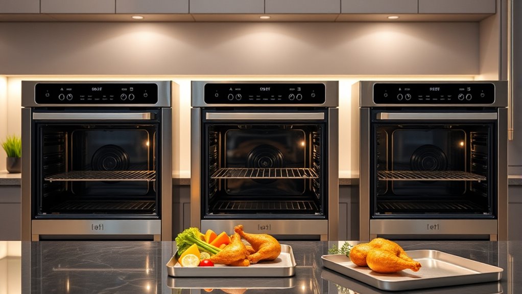 top gas ovens with air fryers