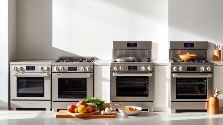 top gas ranges with air fryer