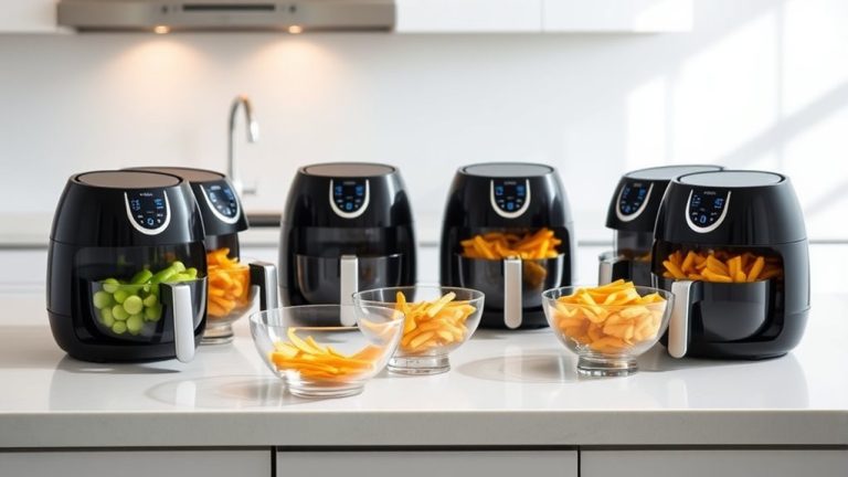 top glass bowl air fryers
