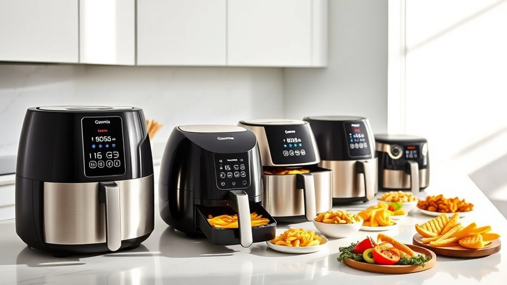 top gourmia air fryers