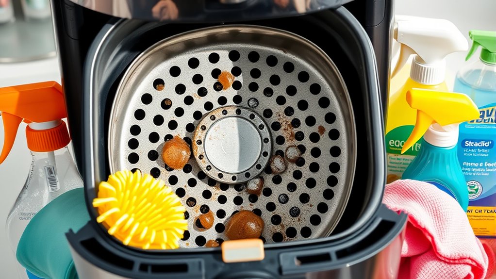 top grease fighting air fryer cleaners