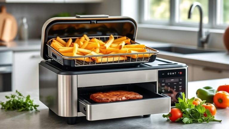 top grill air fryer combos
