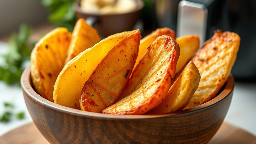 top homemade air fryer potato wedges