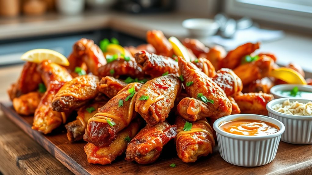 top homemade air fryer wings