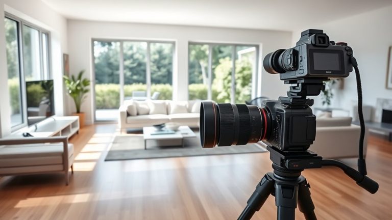 top house tour cameras