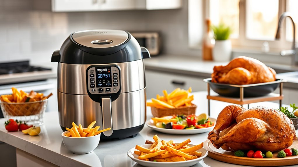 top instant pot air fryer combos