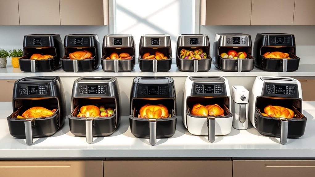 top large capacity air fryers