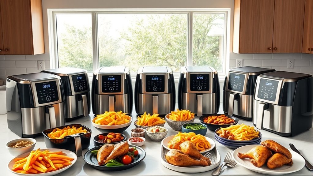 top large capacity air fryers