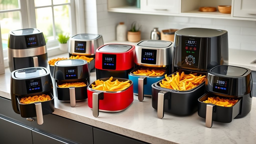 top large family air fryers