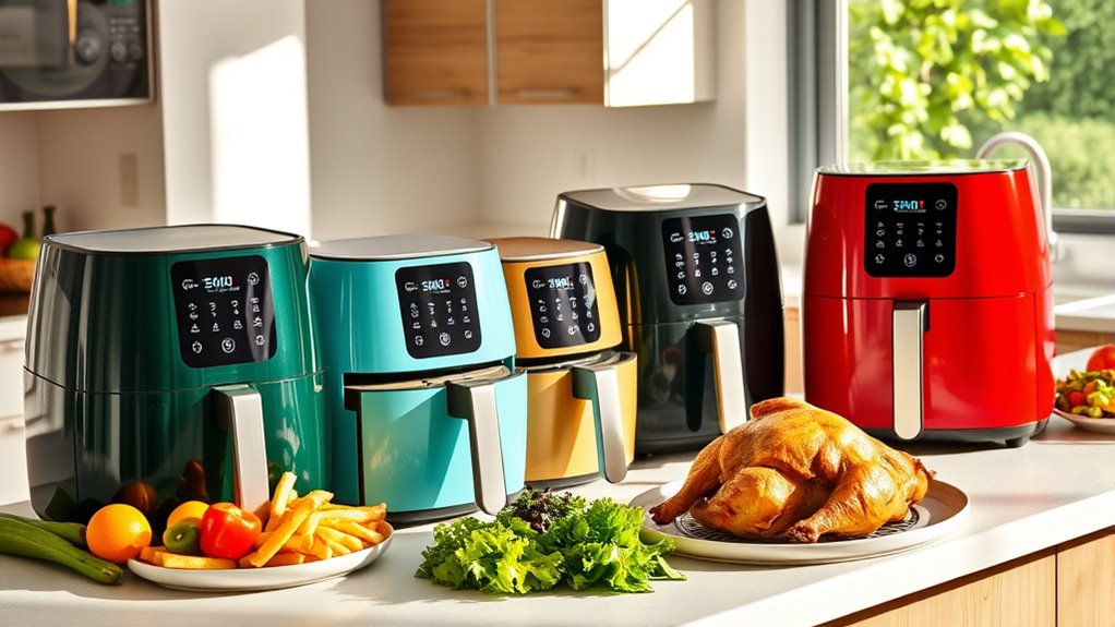 top large family air fryers