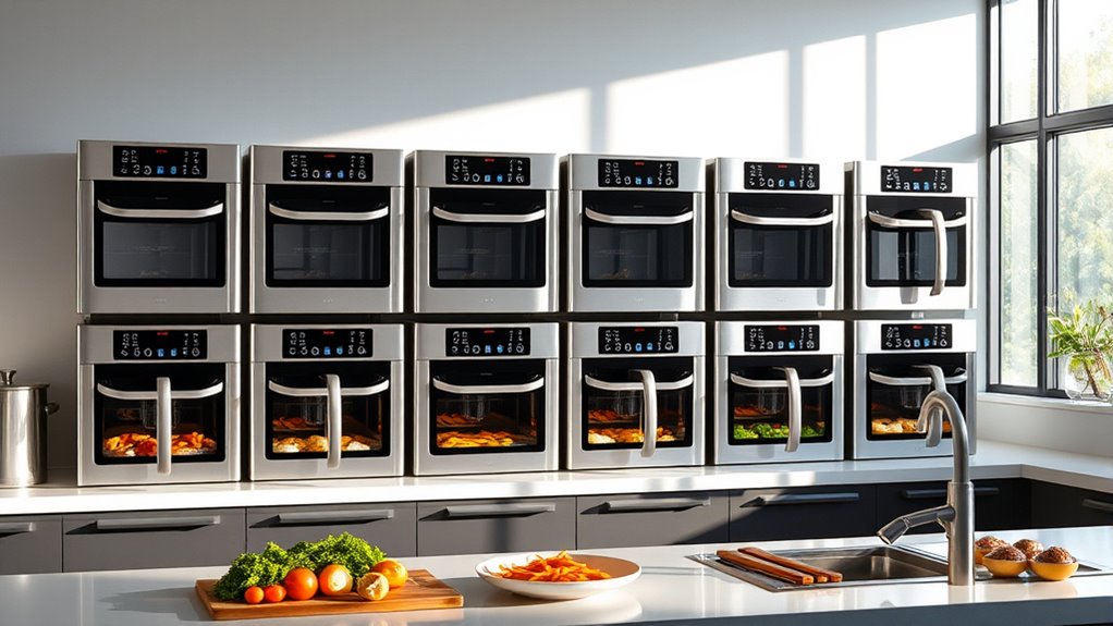 top large french door air fryers