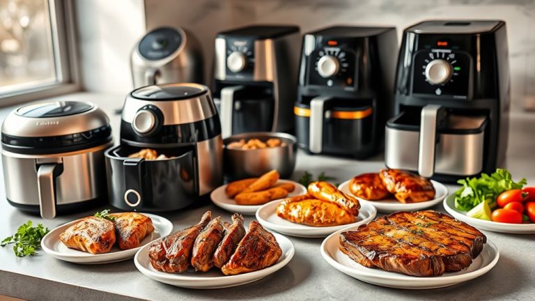top meat cooking air fryers