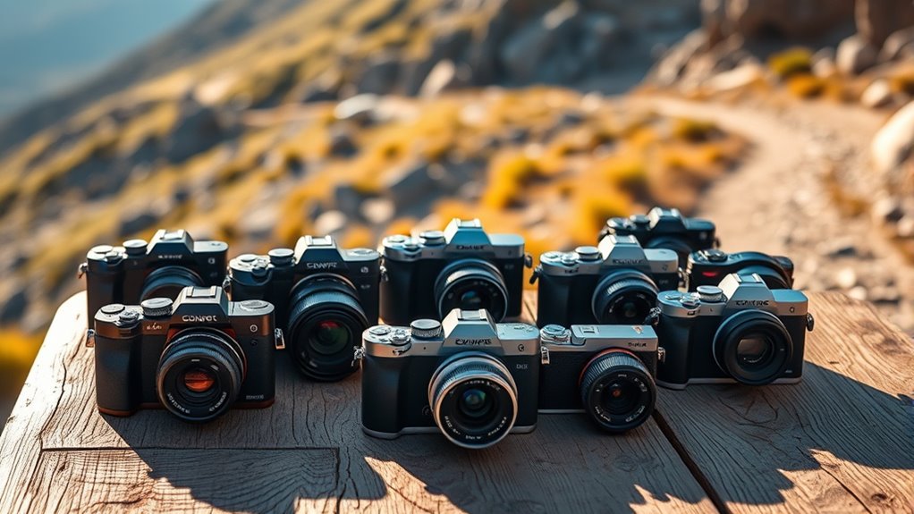top mirrorless travel cameras