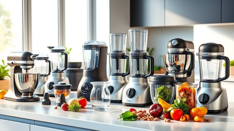 top mixer blender food processors