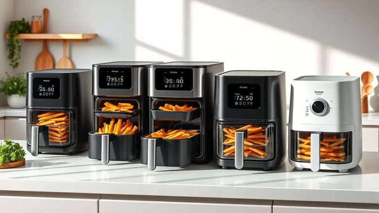 top multi shelf air fryers