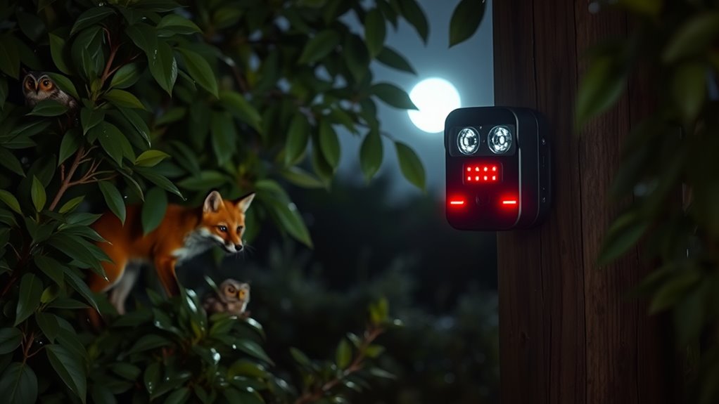 top night garden wildlife cameras
