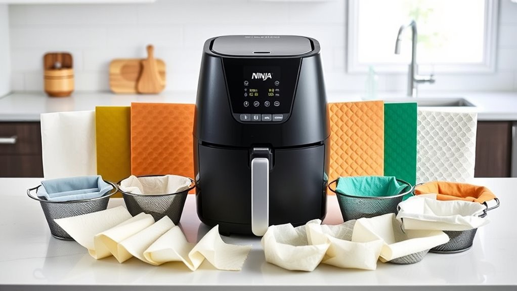 top ninja air fryer liners