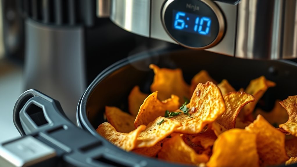 top ninja air fryer settings