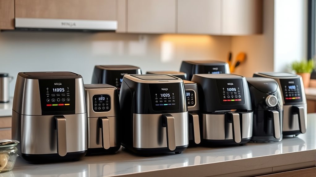 top ninja air fryers comparison