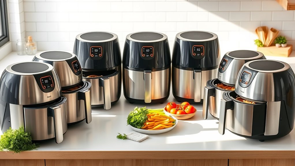 top non toxic steel air fryers