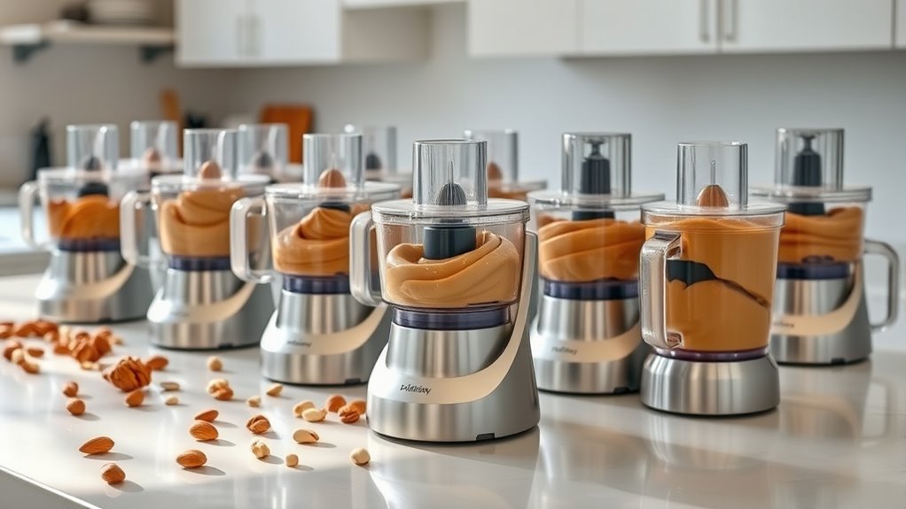top nut butter food processors