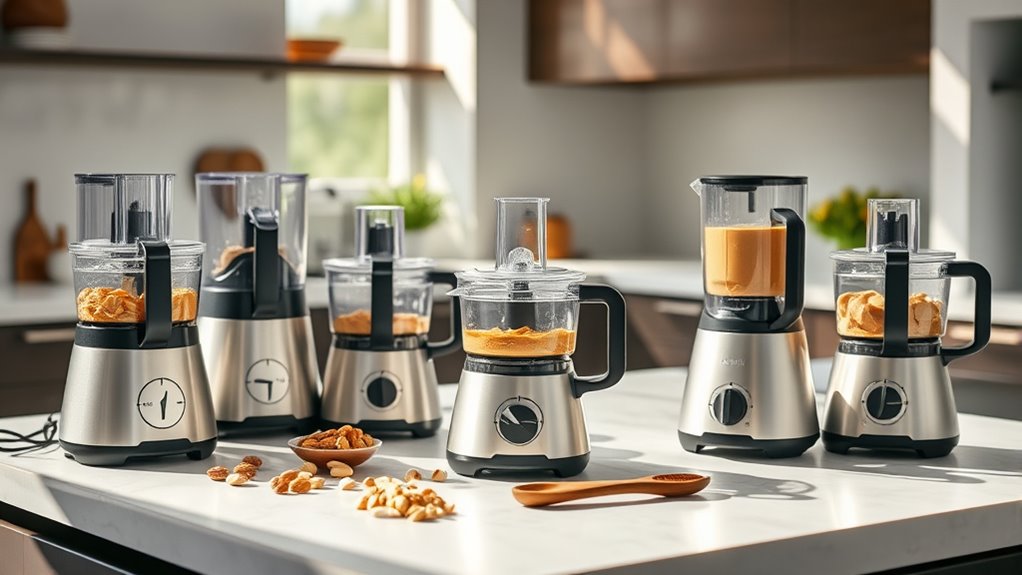 top nut butter food processors