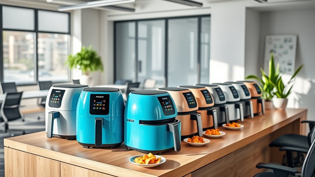 top office air fryers