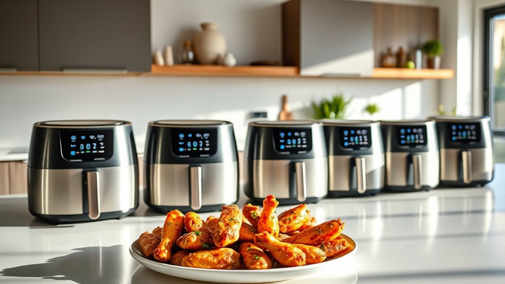 top oil free wing air fryers