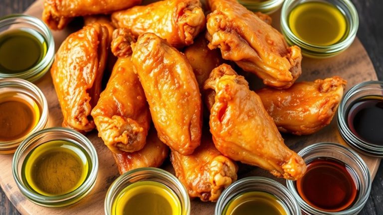 top oils for crispy wings