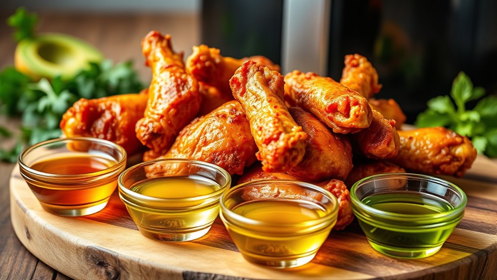 top oils for perfect wings